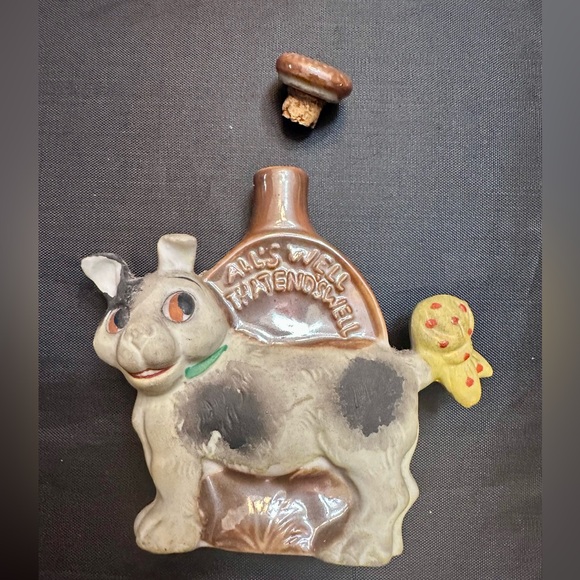 Antique Vintage Schafer & Vater Nipper Bottle Flask from the 1930s made in Japan - Picture 8 of 9